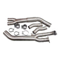 SFL AFTERMARKET 3.5 Resonated Single Mid pipe